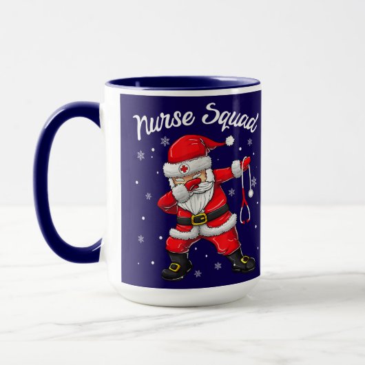 Mug Nurse Squad Christmas  (Gauche)