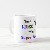 Mug Nurse Superhero (Devant gauche)