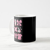 Mug Nurse Valentines Day Coquette Bow Valentine Nurse  (Devant gauche)