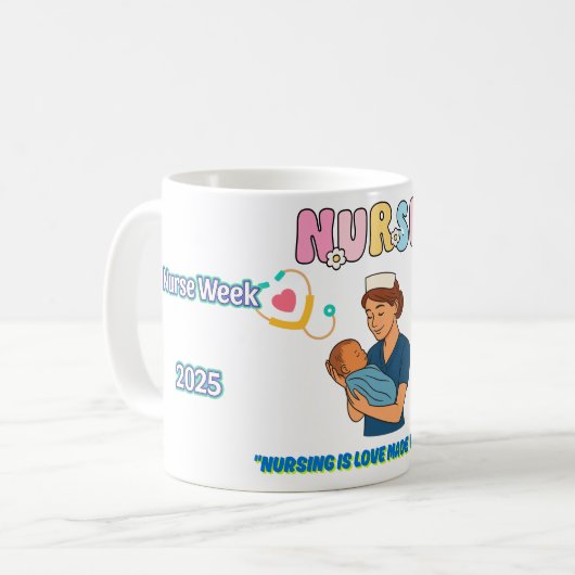 Mug Nurses Week 2025 (Devant gauche)