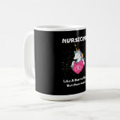 Mug Nursicorne Comme Une Infirmière Normale Mais Plus  (Devant gauche)