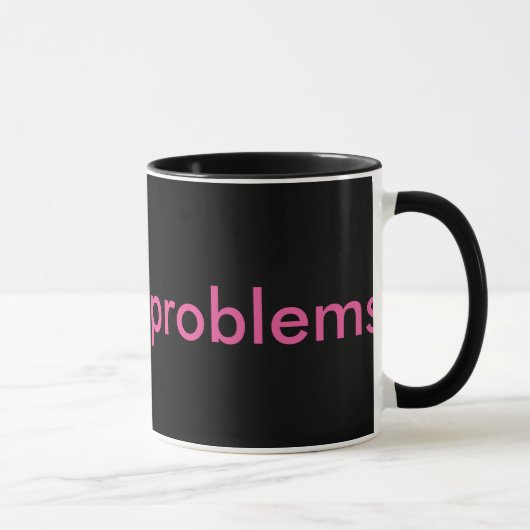 Mug #nursingissues noir & rose (Droite)