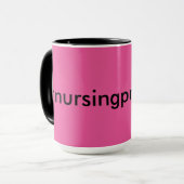 Mug #nursingProblèmes (Devant gauche)