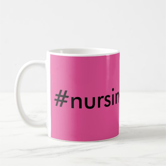 Mug #nursingProblèmes (Gauche)