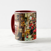 Mug Nutcracker Ajouter un nom Christmas Coffee Cadeau (Devant gauche)