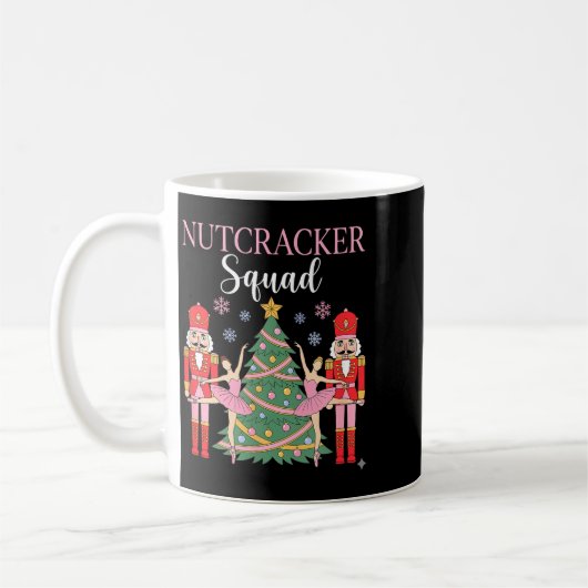 Mug Nutcracker Ballet Christmas Ballerina Nk Dance Squ (Gauche)