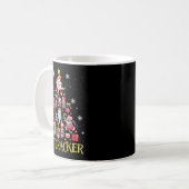 Mug Nutcracker Christmas Tree Ballet Dance Women Kids  (Devant gauche)