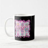 Mug Nutcracker Coquette Nk Bow Xmas Holiday Merry Chri (Gauche)
