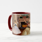 Mug Nutcracker Dancing Ballerinas Holiday Musique (Devant gauche)