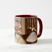 Mug Nutcracker Dancing Ballerinas Holiday Musique (Devant droit)