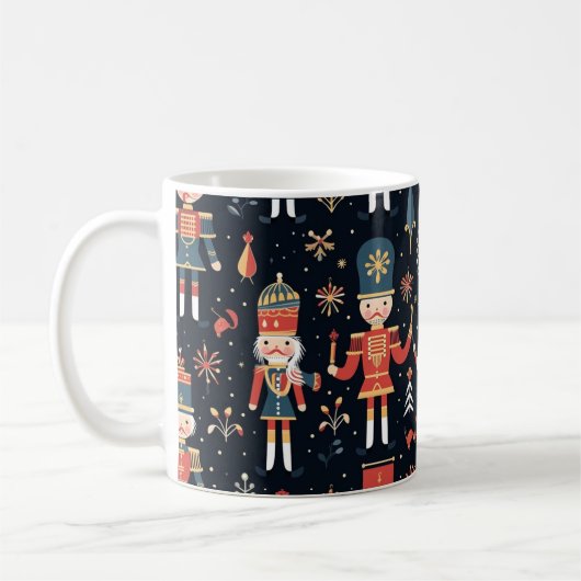 Mug Nutcracker Elegance Festive Motif Collection" (Gauche)