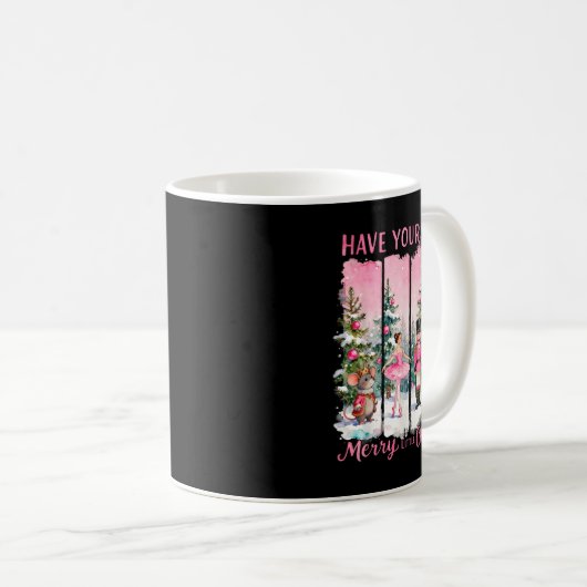 Mug Nutcracker Friends Snow Globe Nk Coquette Bow Chri (Devant droit)