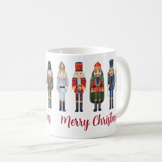 Mug Nutcracker mignon Joyeux Noël (Devant droit)
