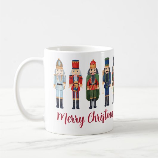 Mug Nutcracker mignon Joyeux Noël (Gauche)