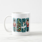Mug Nutcracker Noël Ballet de vacances Scène (Gauche)