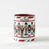 Mug Nutcracker Personnalisez Nom et voeux de Noël (Centre)