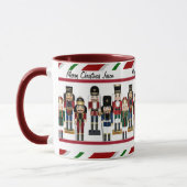 Mug Nutcracker Personnalisez Nom et voeux de Noël (Gauche)
