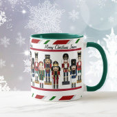 Mug Nutcracker Personnalisez Nom et voeux de Noël