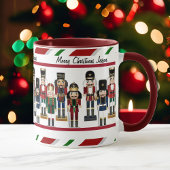 Mug Nutcracker Personnalisez Nom et voeux de Noël
