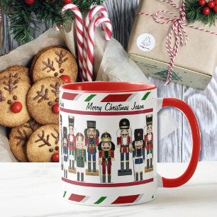 Mug Nutcracker Personnalisez Nom et voeux de Noël