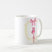 Mug Nutcracker rose personnalisé (Devant droit)