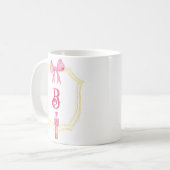Mug Nutcracker rose personnalisé (Devant gauche)