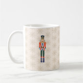 Mug Nutcracker Snowflake Pattern Holiday  (Gauche)