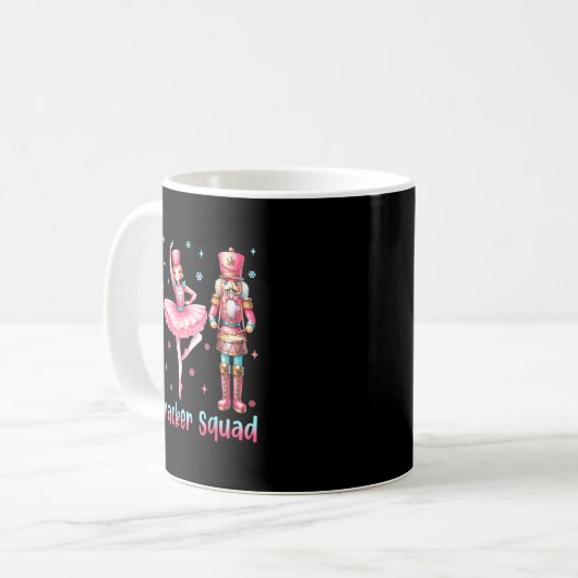 Mug Nutcracker Squad Ballet Dance Merry Christmas Wome (Devant gauche)
