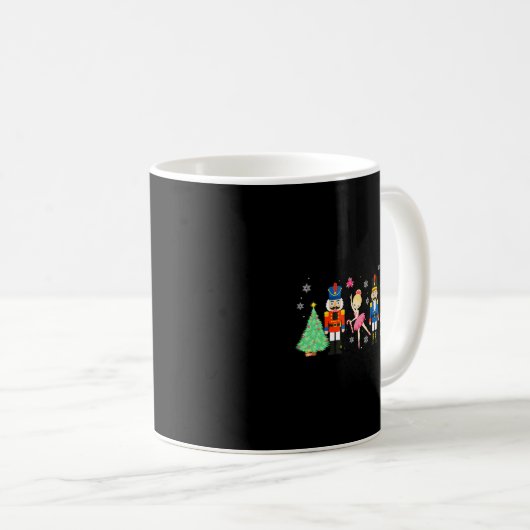 Mug Nutcracker Squad Ballet Dance Merry Christmas Wome (Devant droit)