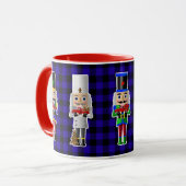 Mug Nutcrackers avec petits camions rouges (Devant gauche)