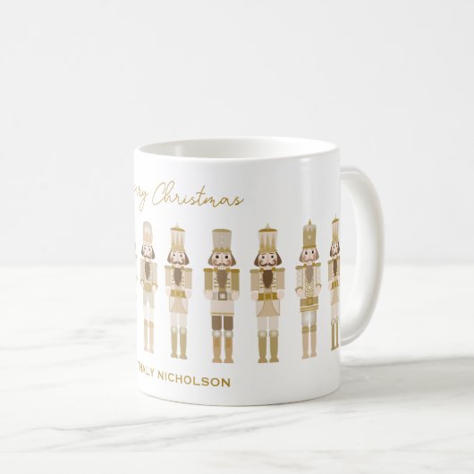 MUG NUTCRACKERS D'OR NOËL (Devant droit)