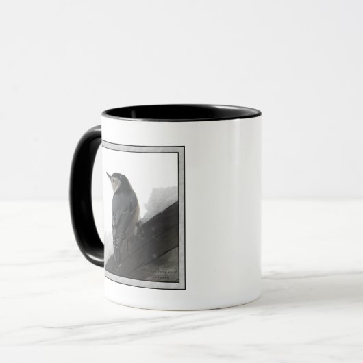 Mug Nuthatch à poitrine blanche (Devant gauche)