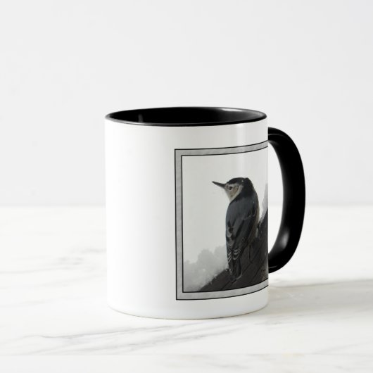 Mug Nuthatch à poitrine blanche (Devant droit)