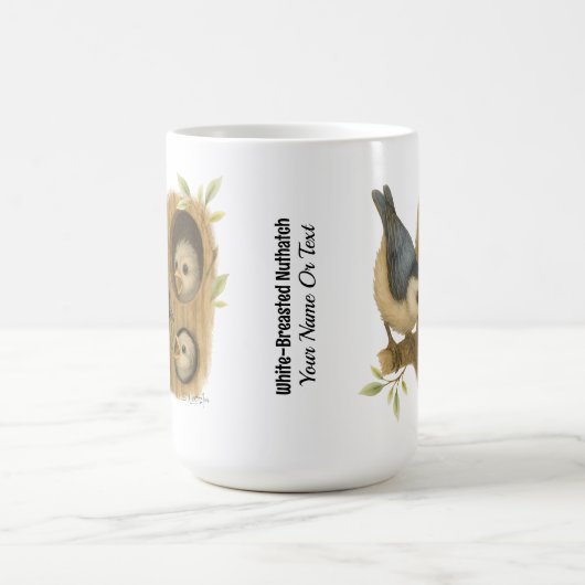 Mug Nuthatch à poitrine blanche (Centre)