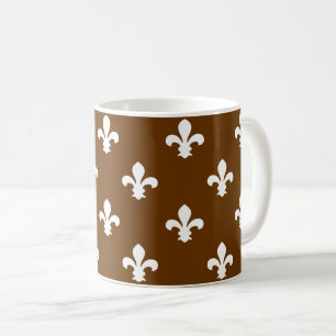 Mug Nutmeg Neutral Fleur de Lys