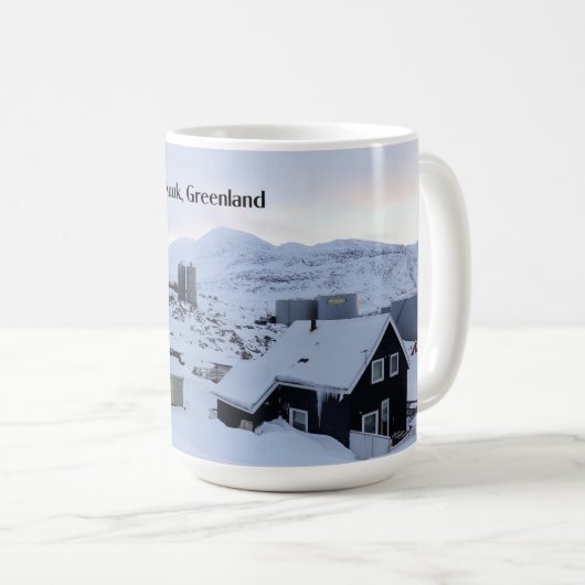 Mug Nuuk, Greenland landscape photograph (Devant droit)
