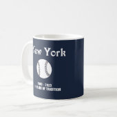 Mug NY Baseball - Retro 2023 (Devant gauche)