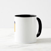 Mug NY Ma première plaque de licence d'amour (Devant droit)