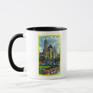 Mug NYC Central Park Vue des hôtels de 5th Ave