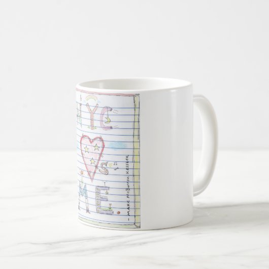 Mug NYC M'aime (Devant droit)