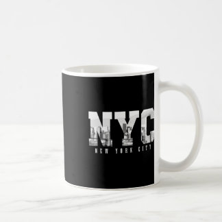 Mug Nyc New York City Ny Skyline Usa Amérique Vintage