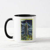 Mug NYC, New YorkEmpire State Building à la nuit (Gauche)