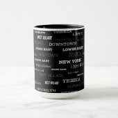 Mug NYC noir et blanc New York (Centre)