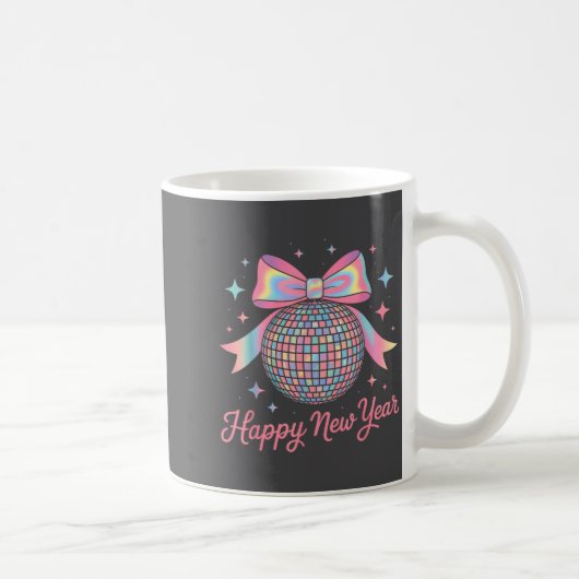 Mug Nye Disco Ball Luxury Golden Happy New Year (Droite)