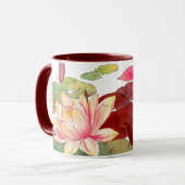 Mug Nymphaea lotus, (Devant gauche)