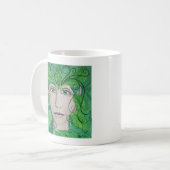 Mug Nymphe vert (Devant gauche)
