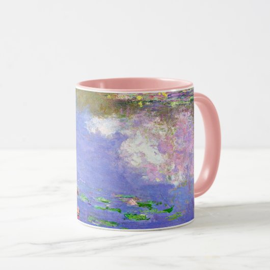 Mug Nymphéas, Les Nuages, (Devant droit)