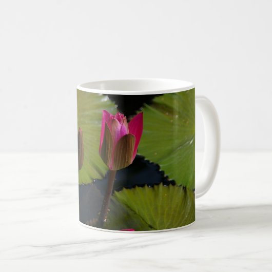 Mug Nymphéas roses (Devant droit)