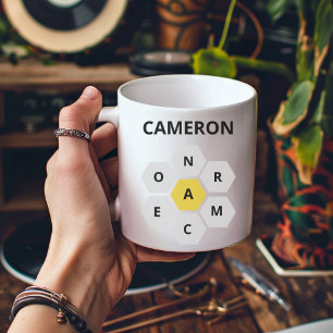 Mug Nyt Spelling Bee, Nom Personnalisé Wordle