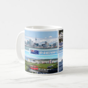 Mug NZ Auckland Skyline - Wellington panorama -